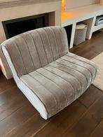 Fauteuil busto taupe kwantum nieuw!, Huis en Inrichting, Ophalen, Eenpersoons, 75 tot 100 cm, Zo goed als nieuw