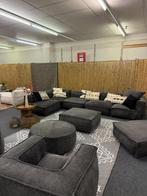 Luxe XXL Demo Loungeset Beige/Zwart – OP=OP – HOGE KORTING