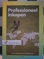 Studieboek Professioneel Inkopen, Boeken, Ophalen of Verzenden, Zo goed als nieuw, Economie en Marketing, Noordhoff Uitgevers