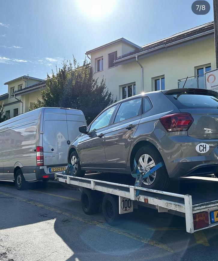 Autoaanhanger auto aanhanger autotransport aanhangwagen, Auto diversen, Aanhangers en Bagagewagens, Ophalen