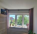 Roze gordijnen met ringen in mooie staat, meisjes(baby)kamer, Ophalen of Verzenden, Zo goed als nieuw, 100 tot 150 cm, 150 tot 200 cm