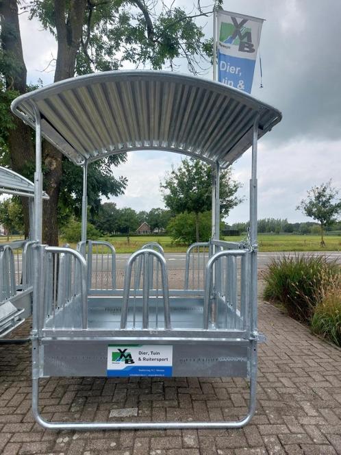 Hooiruif Gegalvaniseerd Minibaal 150 x 150cm, Dieren en Toebehoren, Stalling en Weidegang, Toebehoren, 4 paarden of pony's of meer
