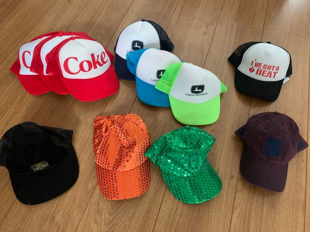 Petten: Festival, Coca Cola, Paaspop, FC Barcelona, Ophalen of Verzenden, Gedragen, One size fits all, Pet