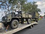 Unimog s404 6 cilinder benzine met aanhanger belastingvrij!!, Particulier, Geïmporteerd, Te koop