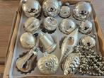 Oude kerstballen klokje pegel denneappel deukbal etc, Ophalen of Verzenden, Gebruikt
