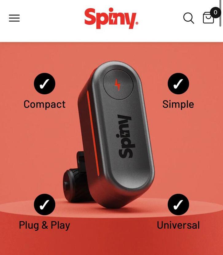 Spiny motor elektrische fiets, Fietsen en Brommers, Elektrische fietsen, Nieuw, Overige merken, 30 tot 50 km per accu, Ophalen of Verzenden