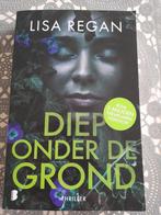 boek lisa regan  - diep onder de grond, Boeken, Thrillers, Ophalen of Verzenden, Gelezen, Nederland