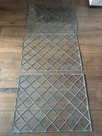 Oude glas in lood ramen, Ophalen, Gevelraam of Ruit, Gebruikt, Minder dan 80 cm