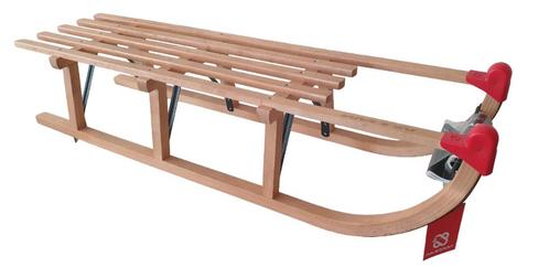 NIJDAM Davos Houten Slee / Slede XL 110 cm AANBIEDING!!!, Kinderen en Baby's, Speelgoed | Buiten | Sleeën, Nieuw, Hout, Ophalen of Verzenden