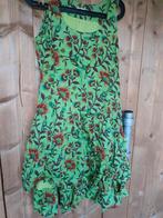 Groene zomerjurk met bloemenprint ART - maat XS, ART, Ophalen of Verzenden, Maat 34 (XS) of kleiner, Gedragen