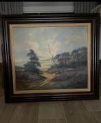 Schilderij De heide, Antiek en Kunst, Kunst | Schilderijen | Klassiek, Ophalen
