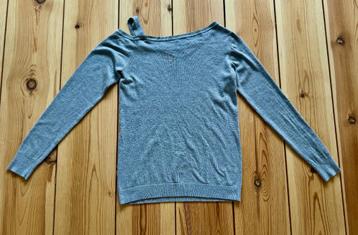 Top / Trui Liu Jo - Grijs – Off shoulder - Smal Medium beschikbaar voor biedingen