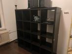 Kallax kast - Zwart - Ophalen voor 5 euro!, Huis en Inrichting, Kasten | Boekenkasten, Met plank(en), Kunststof, Gebruikt, 150 tot 200 cm