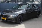 BMW 3 Serie Touring 318d High Executive Canera, Cruise en Cl, Zwart, Zwart, 3-Serie, Te koop