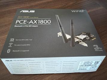 ASUS PCE-AX1800 WiFi 6 PCIe Adapter - Nieuw! beschikbaar voor biedingen