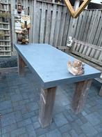 Betonnen Eettafel voor Buiten, Overige materialen, Gebruikt, 100 tot 150 cm, Ophalen of Verzenden