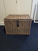 Rieten opbergmand, Ophalen, Rechthoekig, Riet
