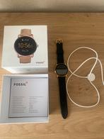 Fossil Smartwatch - Goed Onderhouden, Sieraden, Tassen en Uiterlijk, Smartwatches, Afstand, Zwart, Ophalen of Verzenden, Zo goed als nieuw