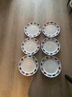 Boerenbont 6 borden, Ophalen, Gebruikt, Bord(en), Aardewerk