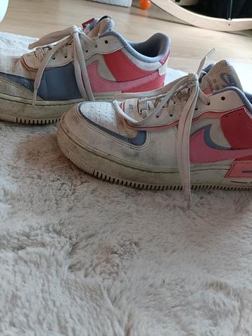 Dames Nike Air Force 1 shadow roze/lila/wit maat 41 beschikbaar voor biedingen
