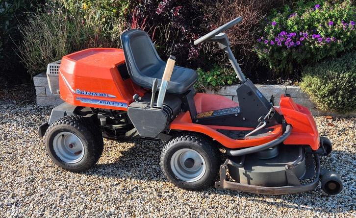Husqvarna Rider 13 BioClip Hydrostaat - Nieuw Maaidek!, Tuin en Terras, Zitmaaiers, Zo goed als nieuw, 90 tot 120 cm, Elektrische starter