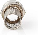 Nedis F-Connector - Recht - Male - Vernikkeld - 75 Ohm - Twi