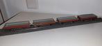 4 Märklin Lageboord wagons, Wisselstroom, Gebruikt, Wagon, Ophalen of Verzenden