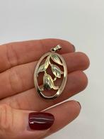 Z754 Prachtige zilveren TEKA hanger, Sieraden, Tassen en Uiterlijk, Antieke sieraden, Ophalen of Verzenden, Zilver, Hanger