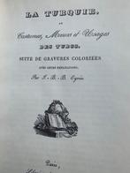 La Turquie - Kostuums en Usages des Turs - Gravures, Ophalen of Verzenden