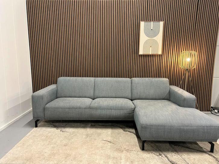 Montel Viano - Hoekbank - Old Green - Nette Staat, Huis en Inrichting, Banken | Bankstellen, Zo goed als nieuw, Vierpersoons of meer