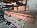 #AANBIEDING# Azobe hardhouten palen 68x68x275, Ophalen, Zo goed als nieuw, 50 mm of meer, Balk