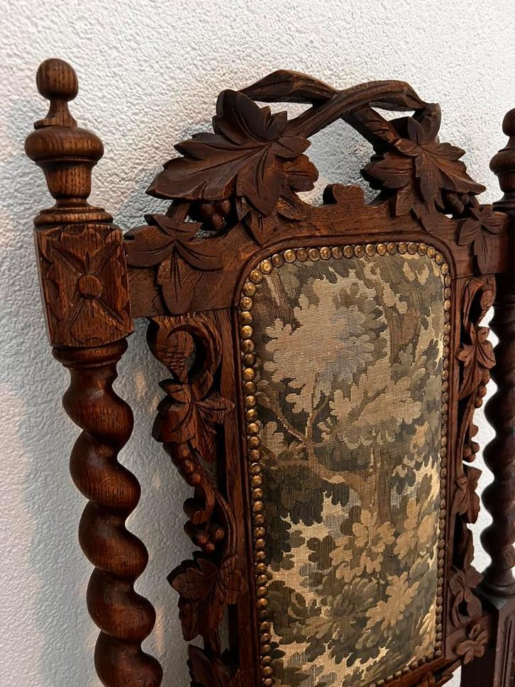 Antieke Neo-Renaissance Stoelen , Barley Twist ca. 1870-1920, Antiek en Kunst, Antiek | Meubels | Kasten, Ophalen