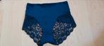 Marie Jo Taille en Hipster slips met kant Blauw. Maat 38., Marie Jo, Ophalen of Verzenden, Blauw, Slip
