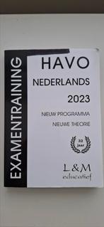Gert P Broekema - Examentraining Havo Nederlands 2023, HAVO, Ophalen of Verzenden, Zo goed als nieuw, Gert P Broekema
