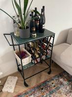 Drankkar DUTCHBONE MIL SERVING TROLLEY, Ophalen of Verzenden, Zo goed als nieuw, 25 tot 50 cm, Rond