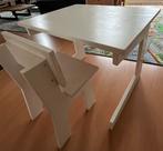 Houten kinder bureau en stoel, Kinderen en Baby's, Kinderkamer | Tafels en Stoelen, Ophalen, Gebruikt, Tafel(s) en Stoel(en)