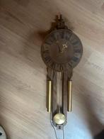 Antieke Wandklok met Slinger, Antiek en Kunst, Ophalen of Verzenden