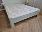 Auping Auronde 160x200 bed, Ophalen, Gebruikt, Wit, Tweepersoons