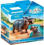 70354 nijlpaard met jong en/of 70357 neushoorn met jong, Ophalen of Verzenden, Nieuw, Complete set