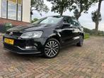 Volkswagen Polo 1.4 TDI 66KW BMT 2015 Zwart, Auto's, Voorwielaandrijving, Stof, Zwart, Navigatiesysteem