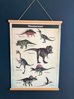 Schoolplaat poster dinosaurus, Antiek en Kunst, Ophalen of Verzenden, Natuur en Biologie