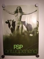 Originele flyer van de PSP Ontwapenend, Verzenden, A1 t/m A3, Reclame, Rechthoekig Staand