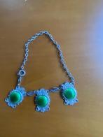 Vintage armband / halsketting, Overige materialen, Gebruikt, Ophalen of Verzenden, Met bedels of kralen
