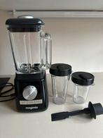 Magimix Blender 2L Zwart + 2 Blendcups & Spatel, Witgoed en Apparatuur, Ophalen of Verzenden, Nieuw, Blender