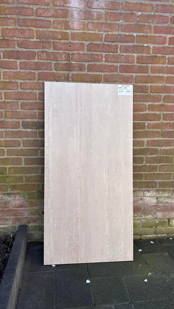 Vloer/Wand Tegels 120x60 cm – Ivory – 10 stuks + extra stuk, Doe-het-zelf en Verbouw, Tegels, Ophalen, 60 cm of meer, Nieuw, 5 tot 10 m²