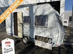 Dethleffs Camper Family 430 T LICHTGEWICHT - VOORTENT - NET!, Caravans en Kamperen, Standaardzit, Bedrijf, Tot en met 4, Dwarsbed