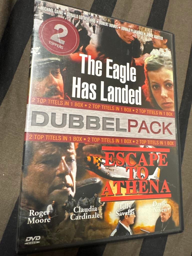 The Eagle Has Landed & Escape to Athena - Dubbelpack DVD, Cd's en Dvd's, Gebruikt, Boxset, Actiethriller, Ophalen of Verzenden
