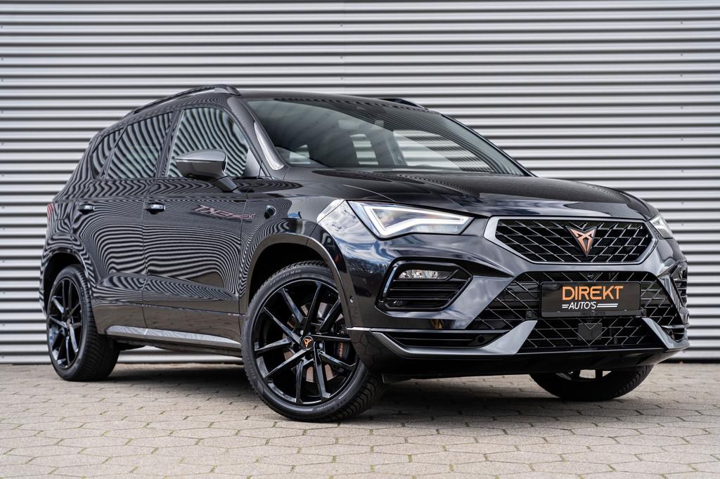 Cupra Ateca 2.0 TSI 4DRIVE PANO BEATS VIRTUAL TREKHAAK, Auto's, Cupra, Automaat, Gebruikt, Zwart, 4 cilinders