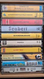 10x Cassettebandjes Kinderen (Sesamstraat, Dunderklumpen), Cd's en Dvd's, Cassettebandjes, Ophalen of Verzenden, Gebruikt, Kinderen en Jeugd