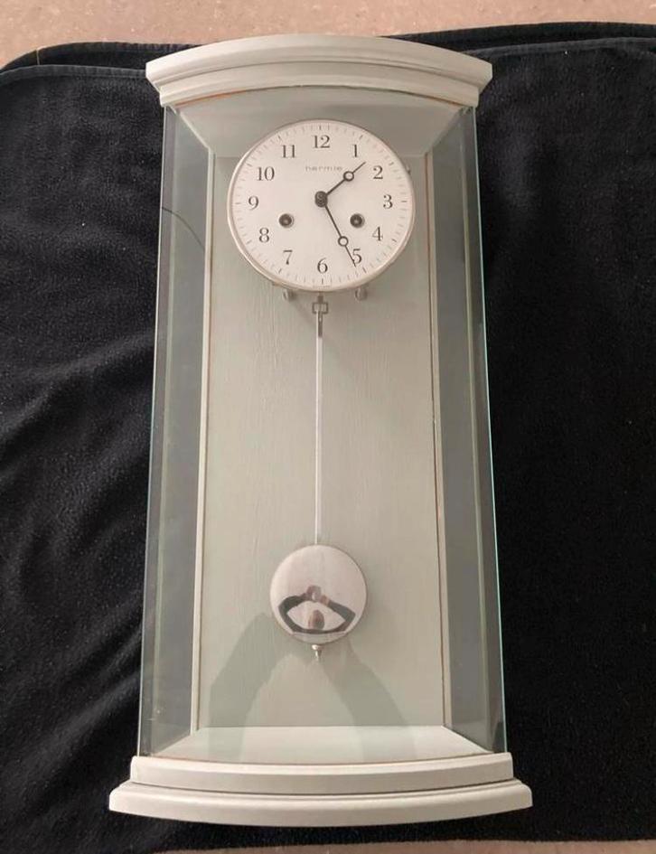 Prachtige Hermle wandklok, Huis en Inrichting, Woonaccessoires | Klokken, Zo goed als nieuw, Wandklok, Analoog, Ophalen